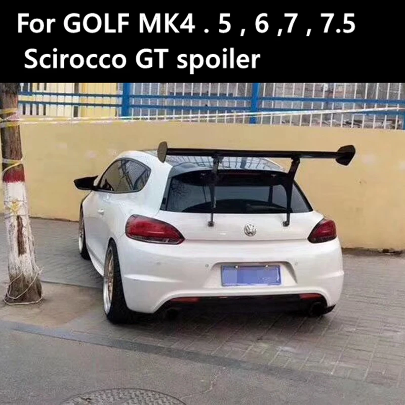 za Scirocco i Golf 4 5 6 7 MK4 MK5 MK6 MK7 MK7.5 GT Style od Karbonskih Vlakana za Volkswagen Hatchback univerzalni spojler