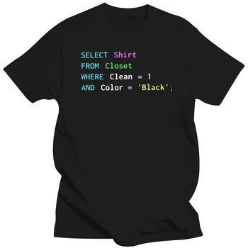 Operativni sustav Linux, t-shirt s пингвином, kratkih rukava za muškarce, majica za SQL programera, Personalizirane poklon odjeća vanjska odjeća