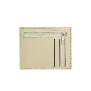 Ženski novčanik Ins Student Mini Card Case, mini torbica za memorijske živih boja, multifunkcionalni mali kratki novčanik od umjetne kože na munje