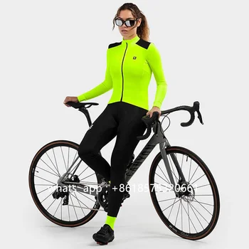Utrkujući Odjeća Roupa Ciclismo Mayo Odjeća Za Žene S Dugim Rukavima Biciklizam Dres Proljeće I Jesen Bicikl Mtb Sportska Tanka Jakna Bicikl