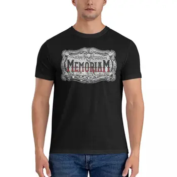 Muška majica Memoriam Death Metal Crazy, хлопковая majica kratkih rukava, majice s okruglim ovratnikom i dezena