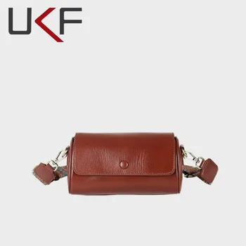 Proljetni novi modni trend UKF, prvi sloj bičevati, višeslojne torba-instant messenger velikog kapaciteta na jedno rame, svakodnevni ženska torba