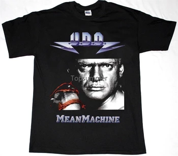 U. D. O. Mean Machine Crna majica Udo Dirkschneider Accept Rage Heavy Metal, хлопковая majica sa kratkim rukavima, majica veličine