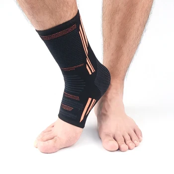 Podrška za gležanj S po cijeloj površini, protuklizni, koji sprečava istezanje ligamenata Pletene kompresijski zaštitni rukav za noge, sportske čarape s petom