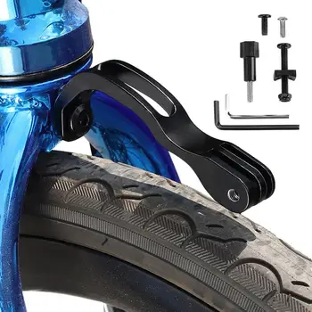 Nosač biciklističke fenjer, držač lančanik lampa, stalak za lančanik svjetla, nosač za bicikle, kompaktni držač prednje vilice, kompatibilan